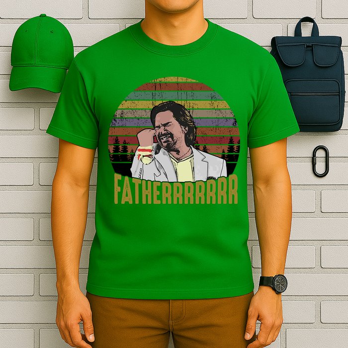 Douglas Reynholm Father The It Crowd Funny Vintage T-Shirt