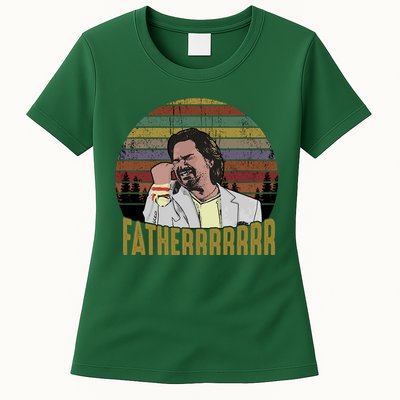 Douglas Reynholm Father The It Crowd Funny Vintage Womens T-Shirt