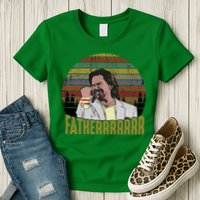 Douglas Reynholm Father The It Crowd Funny Vintage Womens T-Shirt