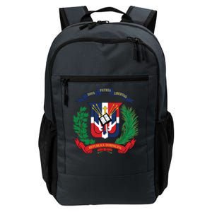 Dominican Republic Flag National Emblem Republica Dominicana Cool Gift Daily Commute Backpack