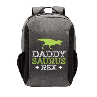 Daddysaurus Rex Funny Fathers Day Dad Gift Vector Backpack