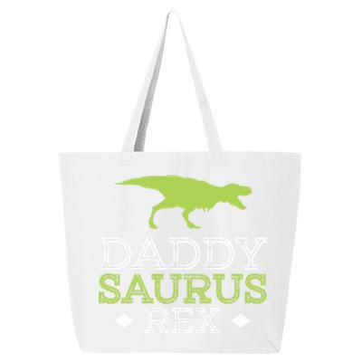 Daddysaurus Rex Funny Fathers Day Dad Gift 25L Jumbo Tote