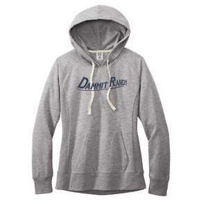 Dammit Randy Funny Women's Fleece Hoodie