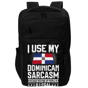 Dominican Republic Flag Souvenirs For Dominicans And Gift Impact Tech Backpack