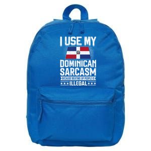 Dominican Republic Flag Souvenirs For Dominicans And Gift 16 in Basic Backpack