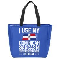 Dominican Republic Flag Souvenirs For Dominicans And Gift Zip Tote Bag