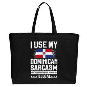 Dominican Republic Flag Souvenirs For Dominicans And Gift Cotton Canvas Jumbo Tote