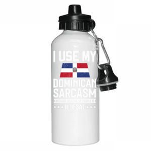 Dominican Republic Flag Souvenirs For Dominicans And Gift Aluminum Water Bottle