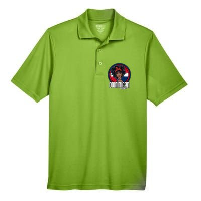 Dominican Republic Flag Republica Dominicana Gift Men's Origin Performance Pique Polo