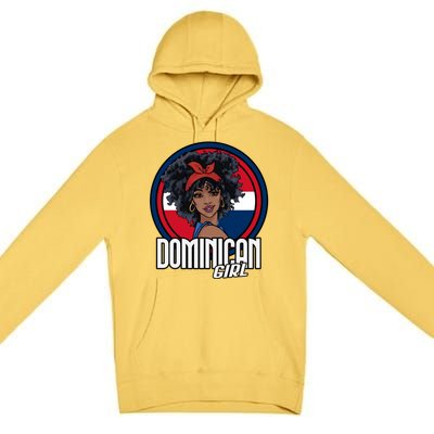 Dominican Republic Flag Republica Dominicana Gift Premium Pullover Hoodie