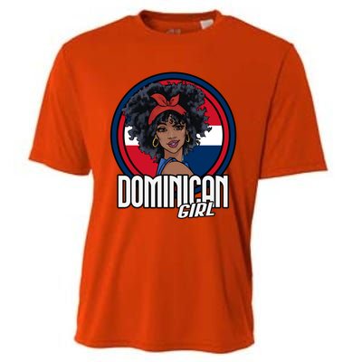 Dominican Republic Flag Republica Dominicana Gift Cooling Performance Crew T-Shirt