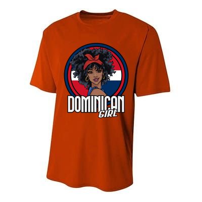 Dominican Republic Flag Republica Dominicana Gift Performance Sprint T-Shirt