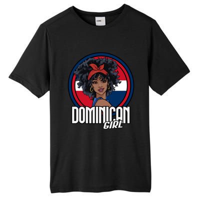 Dominican Republic Flag Republica Dominicana Gift Tall Fusion ChromaSoft Performance T-Shirt