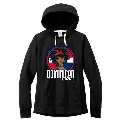 Dominican Republic Flag Republica Dominicana Gift Women's Fleece Hoodie