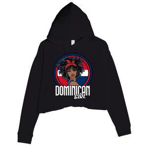 Dominican Republic Flag Republica Dominicana Gift Crop Fleece Hoodie