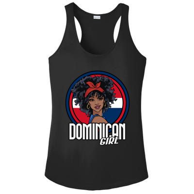 Dominican Republic Flag Republica Dominicana Gift Ladies PosiCharge Competitor Racerback Tank