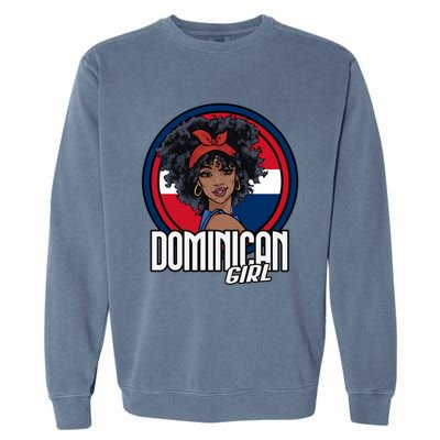 Dominican Republic Flag Republica Dominicana Gift Garment-Dyed Sweatshirt