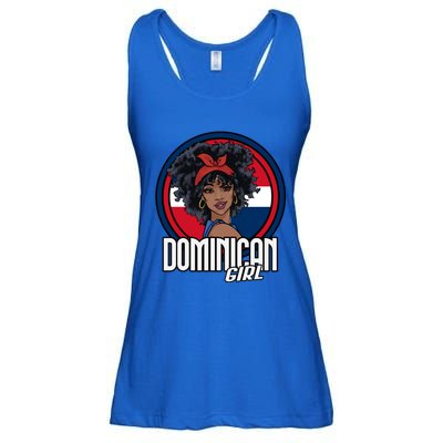 Dominican Republic Flag Republica Dominicana Gift Ladies Essential Flowy Tank