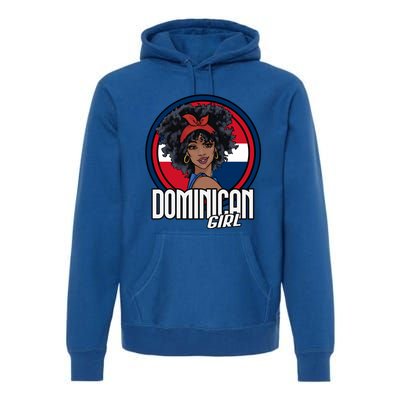 Dominican Republic Flag Republica Dominicana Gift Premium Hoodie