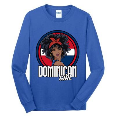 Dominican Republic Flag Republica Dominicana Gift Tall Long Sleeve T-Shirt