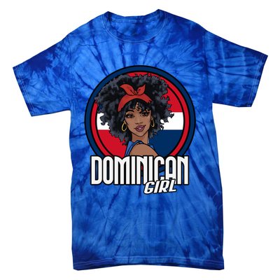 Dominican Republic Flag Republica Dominicana Gift Tie-Dye T-Shirt