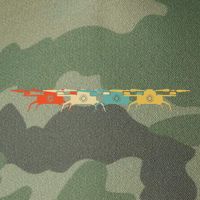 Drone Retro Flying Quadcopter Legacy Tie Dye Trucker Hat
