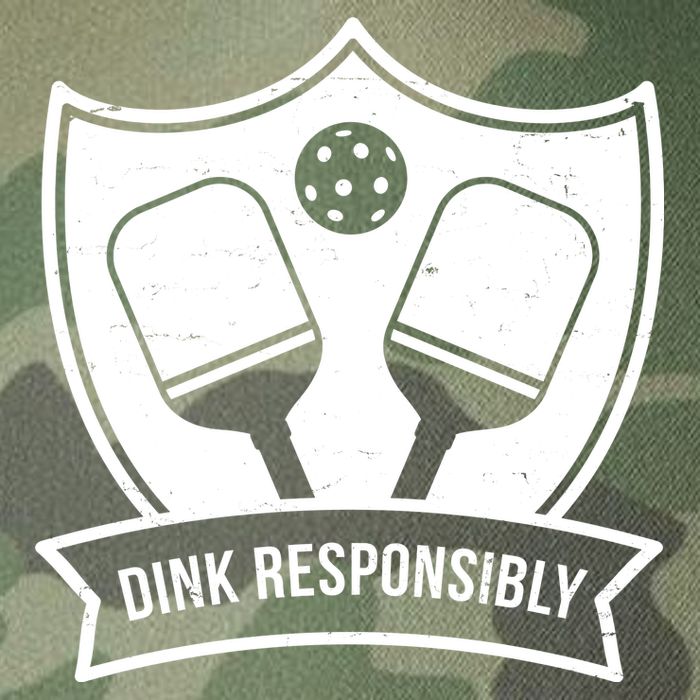 Dink Responsibly Funny Pickleball Legacy Tie Dye Trucker Hat