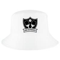 Dink Responsibly Funny Pickleball Cool Comfort Performance Bucket Hat