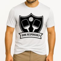 Dink Responsibly Funny Pickleball Performance Shirt