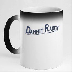 Dammit Randy Funny Hot Trending 11oz Black Color Changing Mug