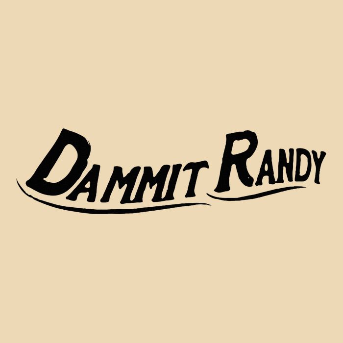 Dammit Randy Funny Drawstring Bag