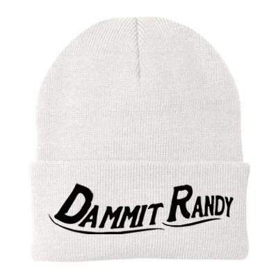 Dammit Randy Funny Knit Cap Winter Beanie