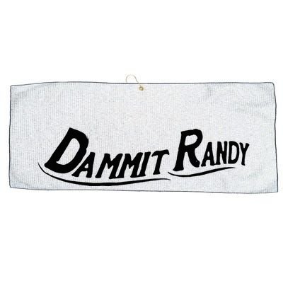 Dammit Randy Funny Large Microfiber Waffle Golf Towel