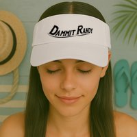 Dammit Randy Funny Visor