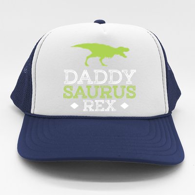 Daddysaurus Rex Funny FatherS Day Dad Gift Trucker Hat