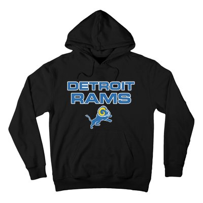 Detroit Rams Funny Hoodie