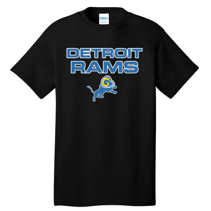 Detroit Rams Funny Tall T-Shirt