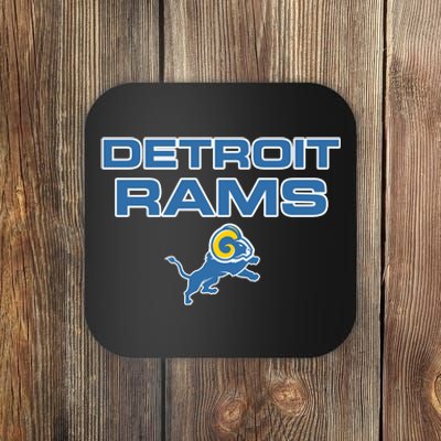 Detroit Rams Funny Coaster