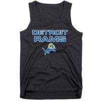 Detroit Rams Funny Tank Top