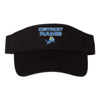 Detroit Rams Funny Valucap Bio-Washed Visor