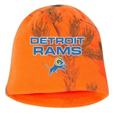 Detroit Rams Funny Kati - Camo Knit Beanie