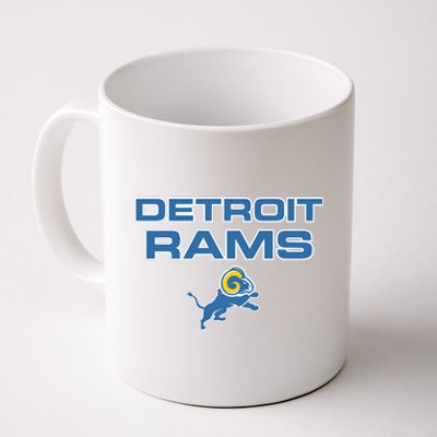 Detroit Rams Funny Coffee Mug