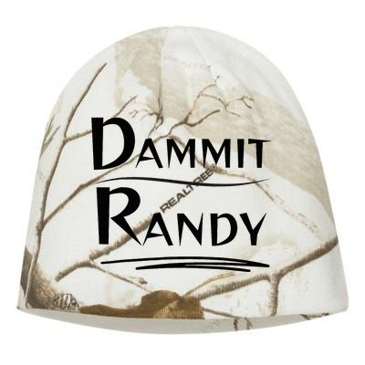 Dammit Randy Funny Saying Kati - Camo Knit Beanie