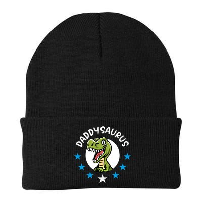 Daddysaurus Rex For Dads Funny Gift Beanie