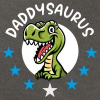 Daddysaurus Rex For Dads Funny Gift Cotton Canvas Backpack
