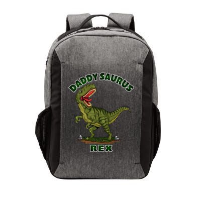 Daddysaurus Rex Funny Fathers Day Dinosaur Novelty Gift Vector Backpack