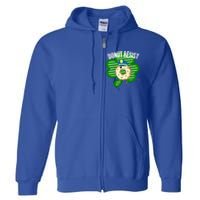 Donut Resist Funny Police Officer Irish St Patricks Day Meme Gift Full Zip Hoodie