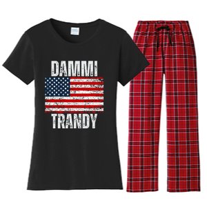 Dammit Randy Funny Women's Flannel Pajama Set