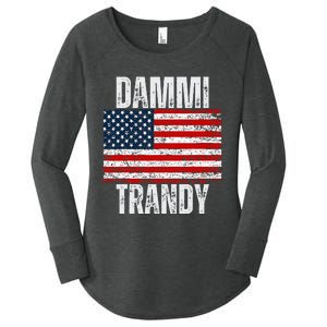 Dammit Randy Funny Women's Perfect Tri Tunic Long Sleeve Shirt