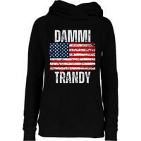 Dammit Randy Funny Womens Funnel Neck Pullover Hood